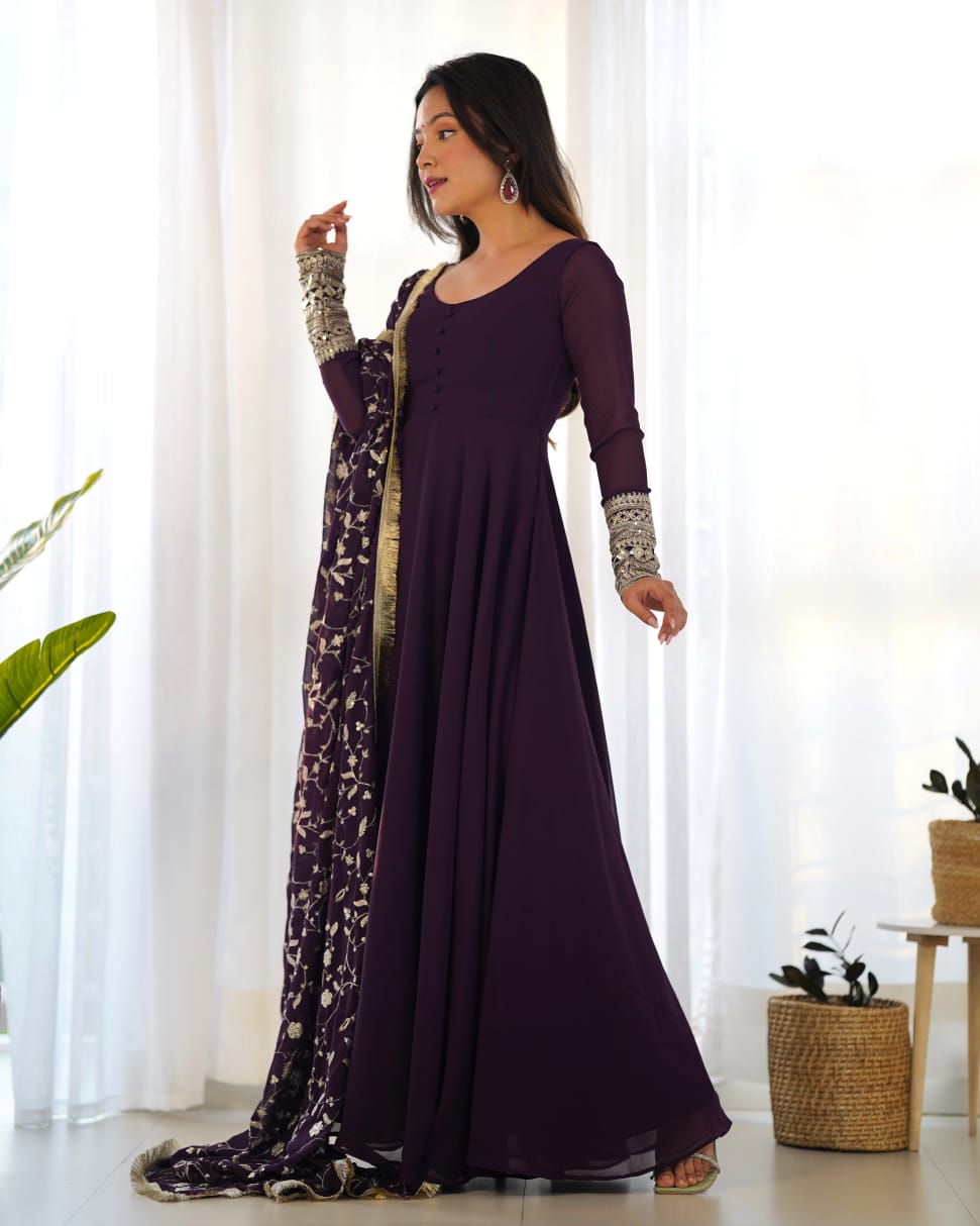 Eloriya Anjali's Anarkali Ready To Wear Gown - L(40) | Eloriya India
