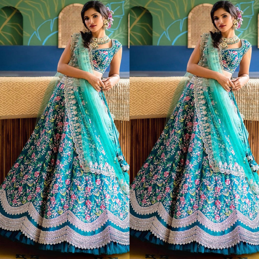 Eloriya Shwarya's Premium Quality Heavy Traditional Lehenga Choli | Eloriya India