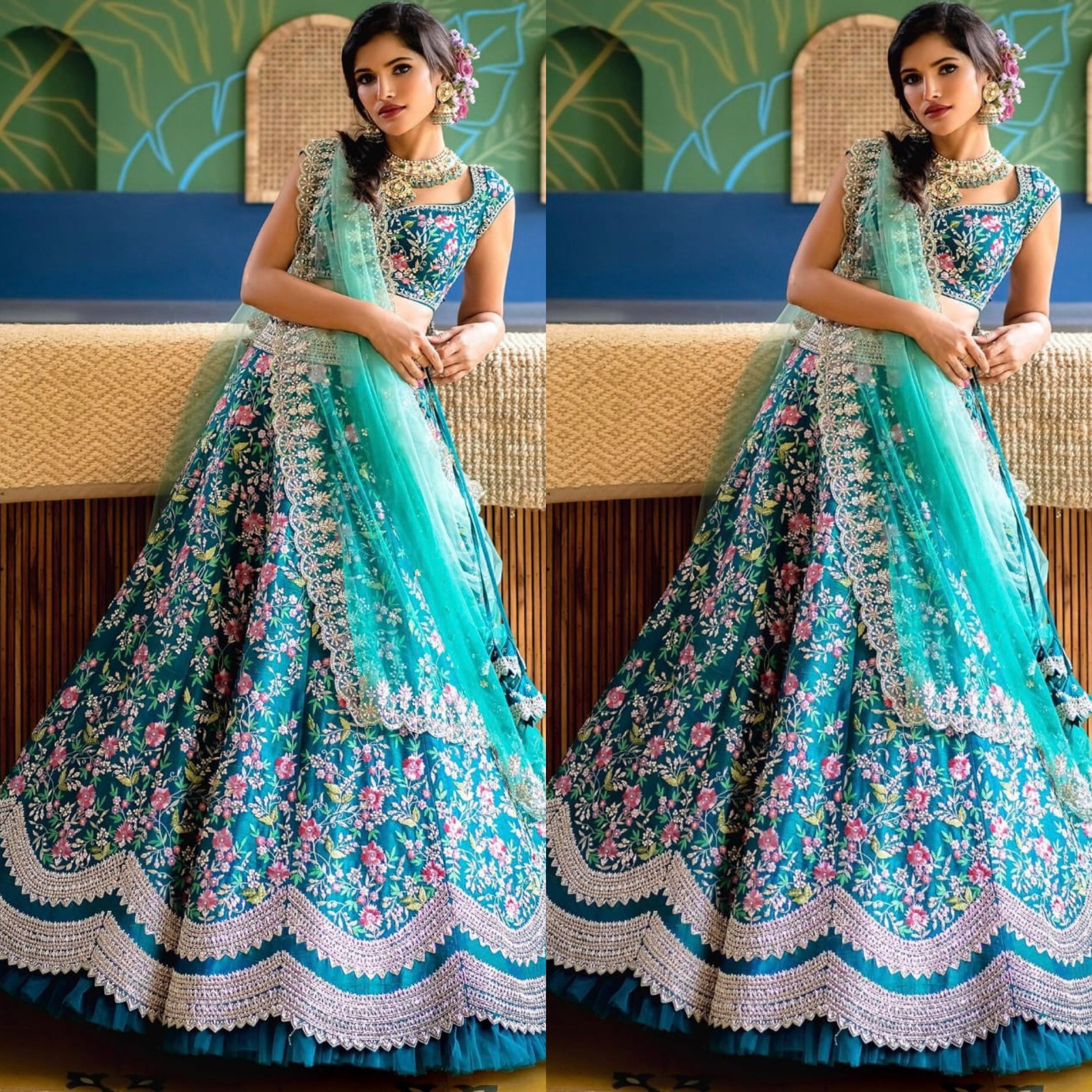 Eloriya Shwarya's Premium Quality Heavy Traditional Lehenga Choli | Eloriya India