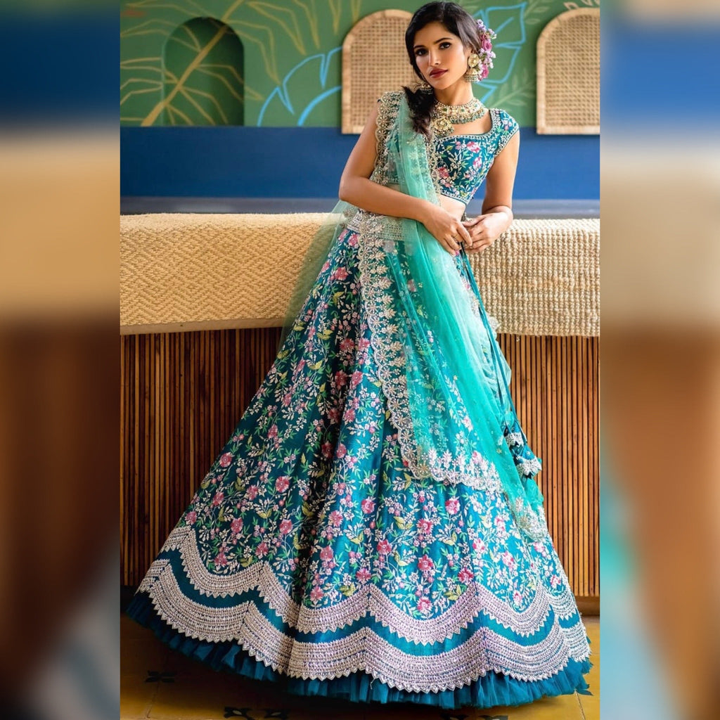 Eloriya Shwarya's Premium Quality Heavy Traditional Lehenga Choli | Eloriya India