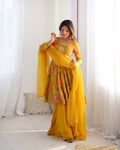 Eloriya Premium Quality Kediya Suit Set - M [38] | Eloriya India