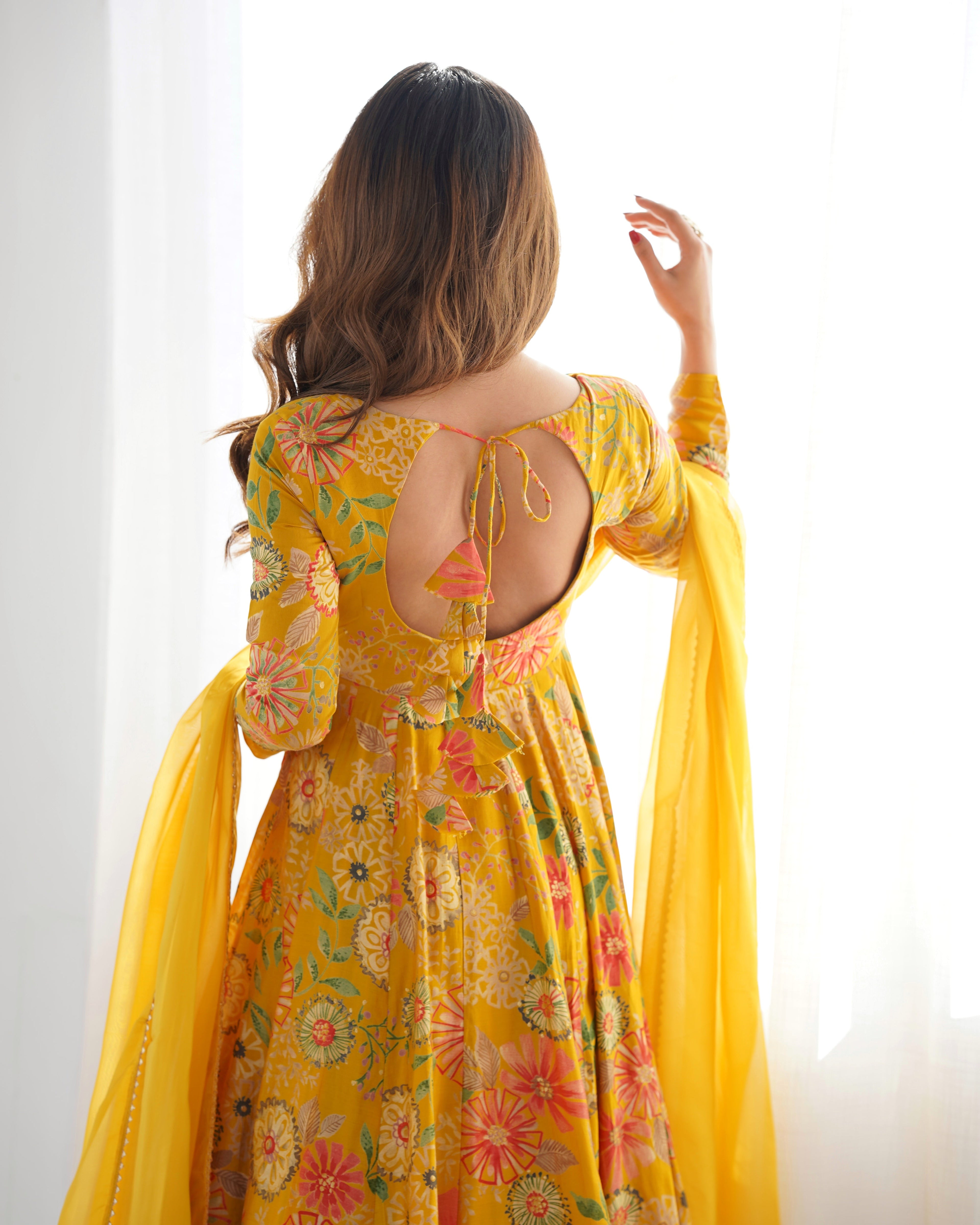 Eloriya Premium Quality Kediya Suit Set - XL [42] | Eloriya India