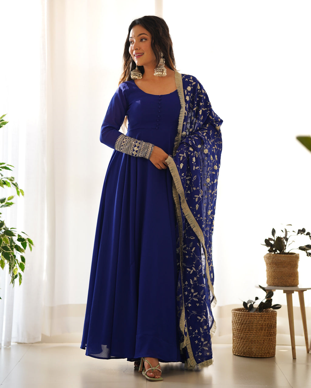 Eloriya Salini's Beutifull Fancy Anarkali Suit Set - XXL | Eloriya India