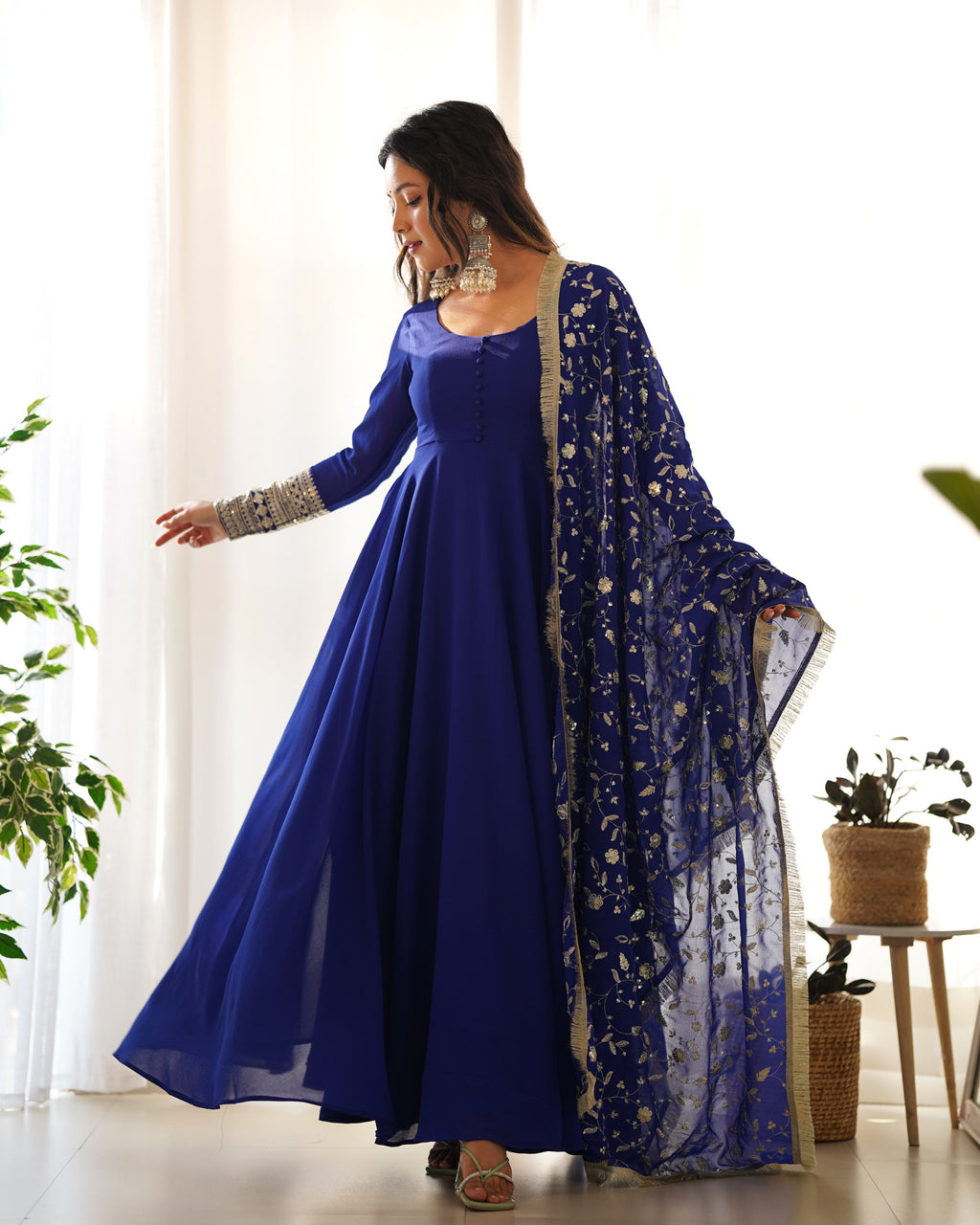 Eloriya Salini's Beutifull Fancy Anarkali Suit Set - 3XL | Eloriya India