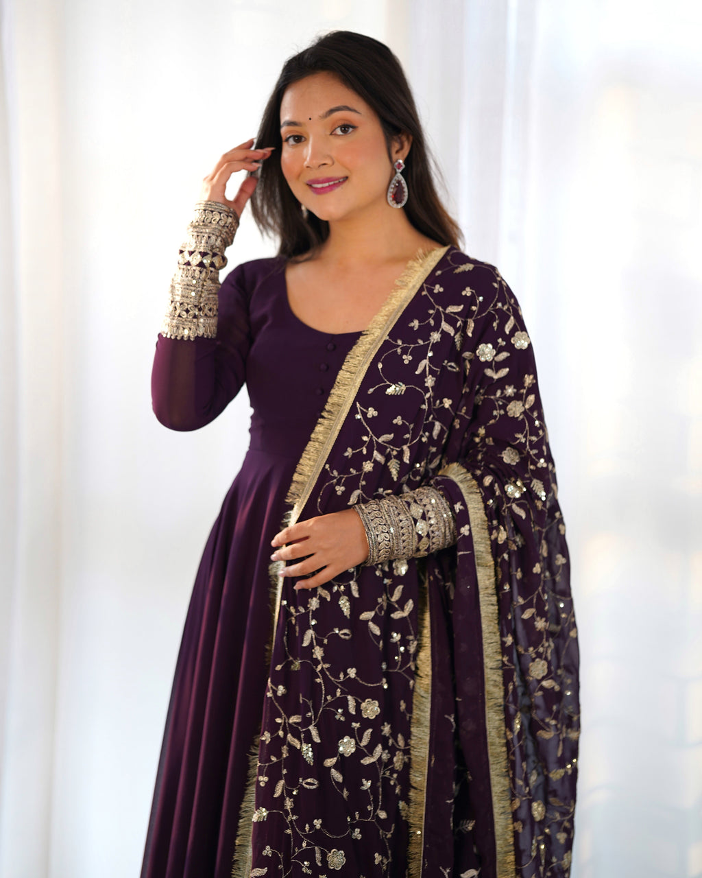 Eloriya Malini's Beutifull Fancy Anarkali Suit Set - XS | Eloriya India