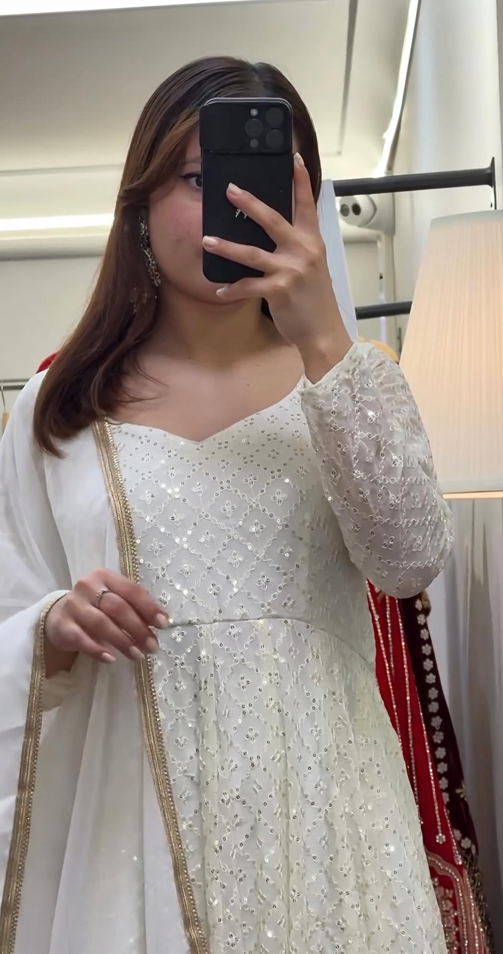 Eloriya Myra's Lakhnawi Premium Anarkali Suit Set - S [36] | Eloriya India