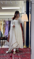 Eloriya Myra's Lakhnawi Premium Anarkali Suit Set - XS [34] | Eloriya India