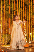 Eloriya Emani Floral Anarkali Anarkali Suit Set - M [38] | Eloriya India