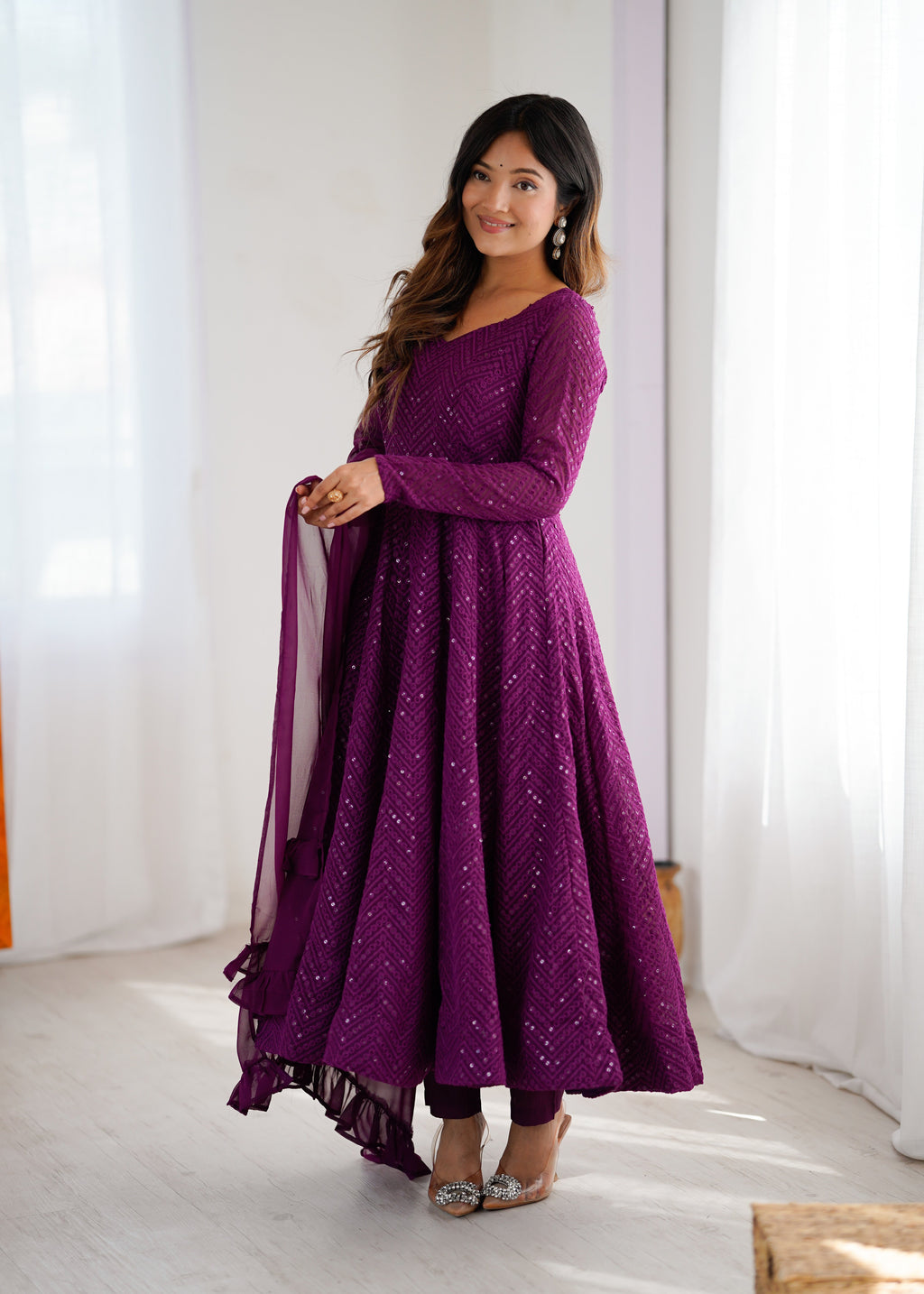 Eloriya Saiyaara Premium Anarkali Suit Set | Eloriya India