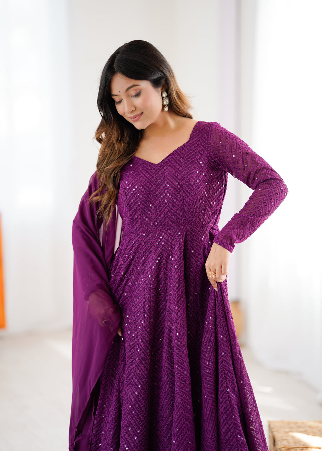 Eloriya Saiyaara Premium Anarkali Suit Set | Eloriya India