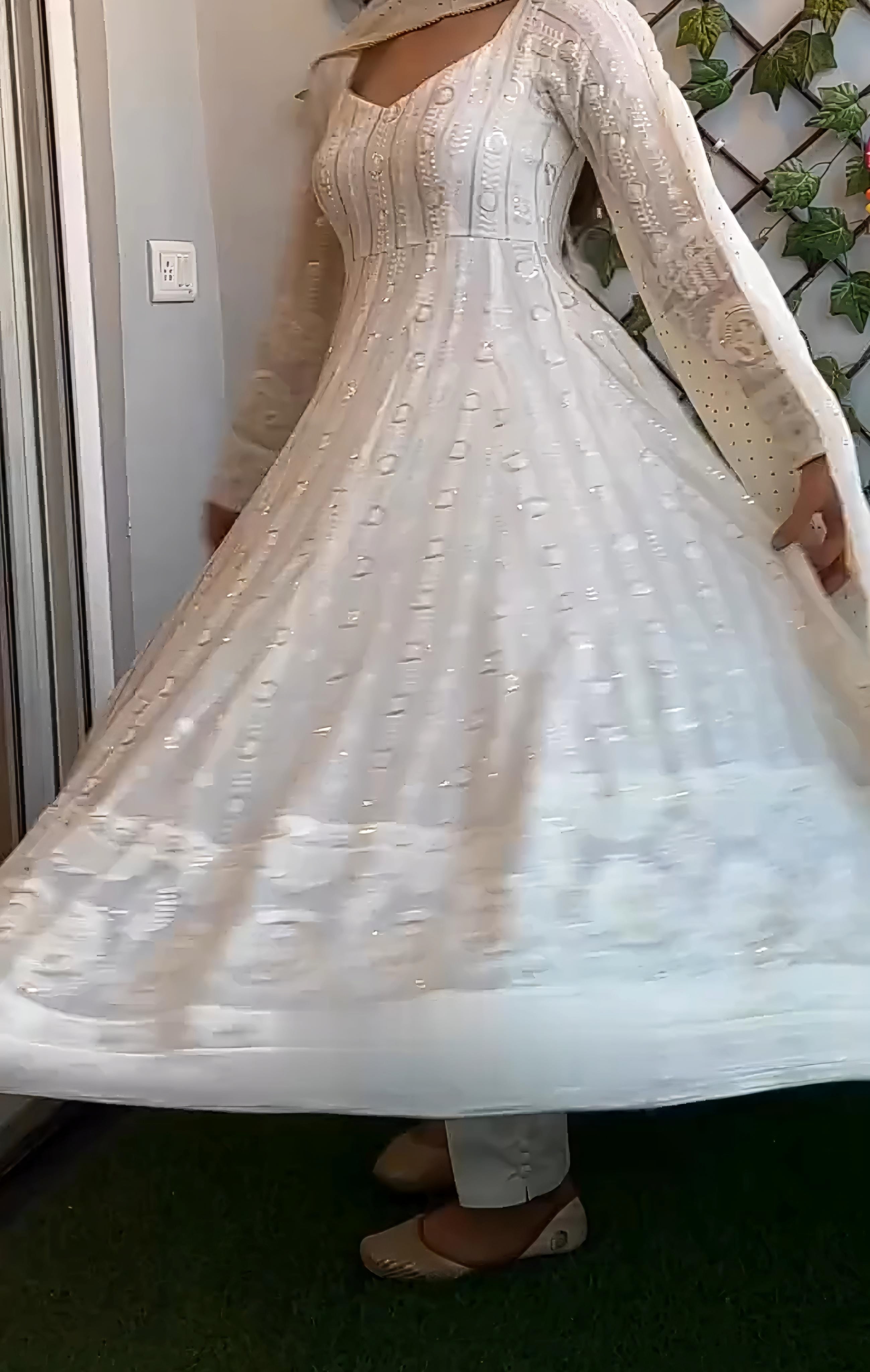 Eloriya Nayra Premium Quality Anarkali Suit Set - L [40] | Eloriya India