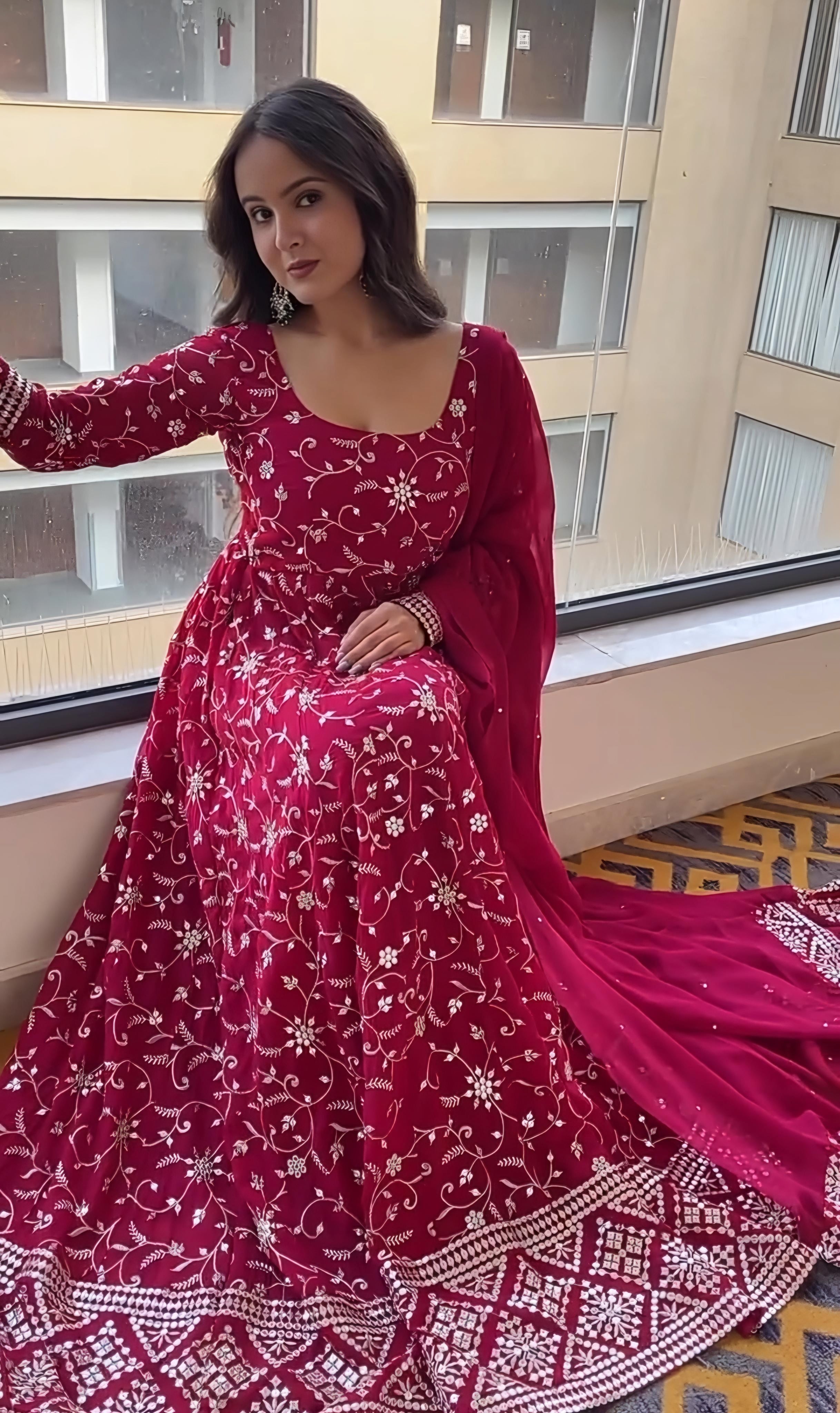 Eloriya Pinaki's New Anarkali Suit Set - 147 - M [38] | Eloriya India