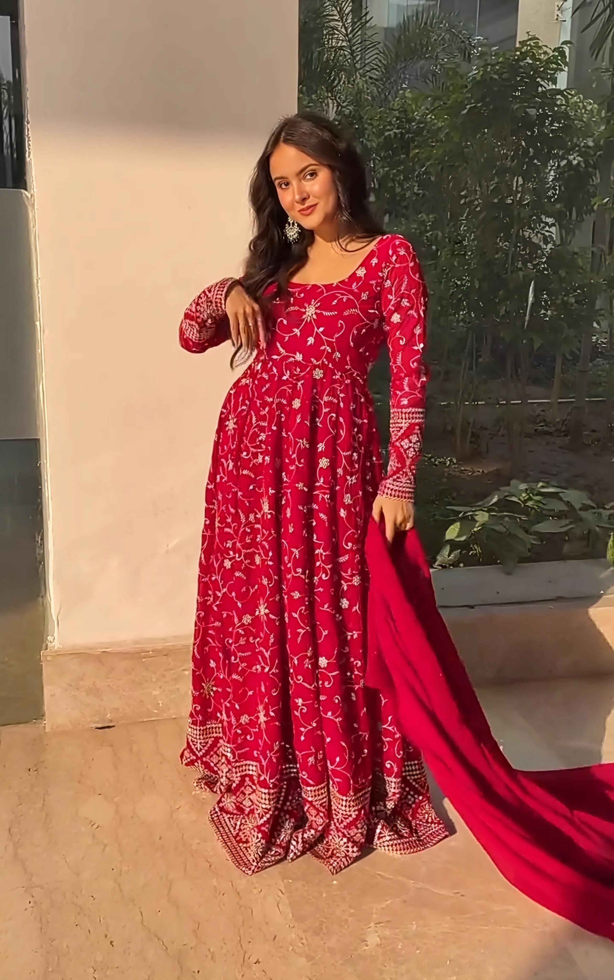 Eloriya Pinaki's New Anarkali Suit Set - 147 - L [40] | Eloriya India