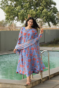 Eloriya Chandani's Sky Blue Suit - S [36] | Eloriya India
