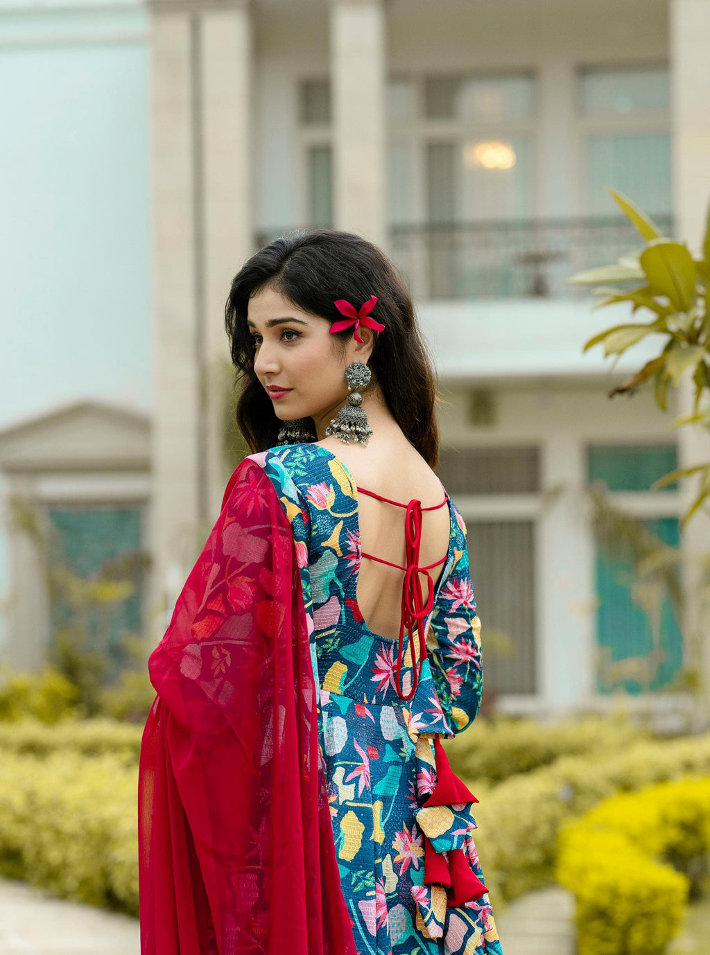 Eloriya Radhika's Anarkali Suit Set 6017 - L [40] | Eloriya India