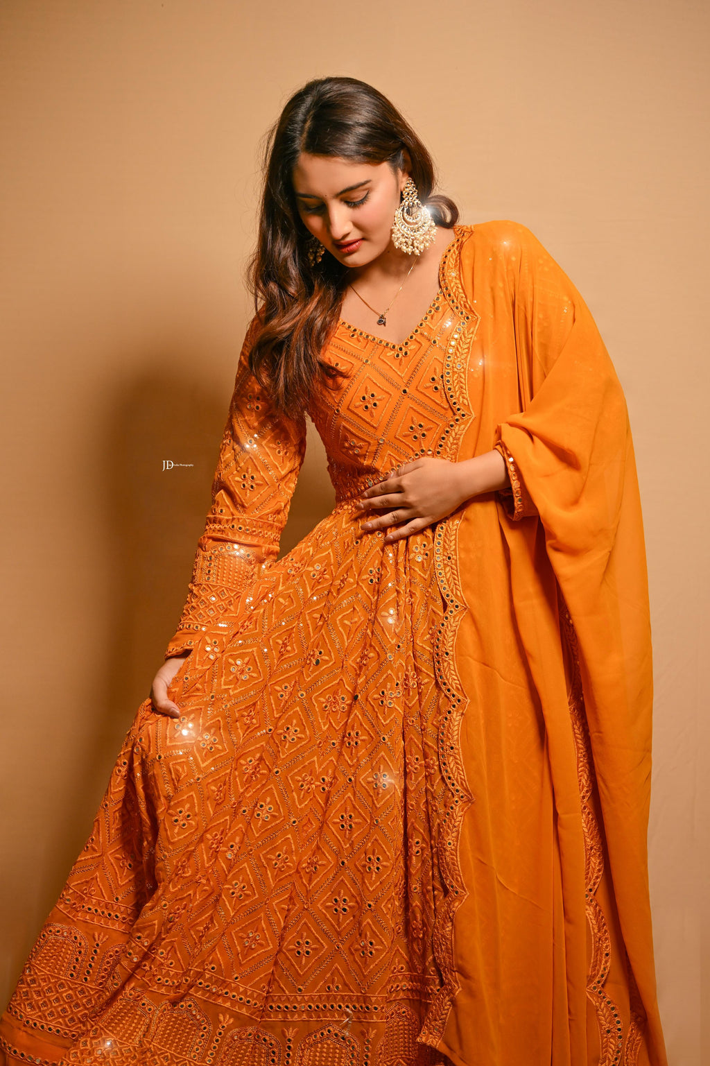 Eloriya Vedika's Premium Quality Anarkali Suit Set - XS [34] | Eloriya India