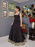 Eloriya Aadhya Black Premium Royal Elegant Suit Set - S [36] | Eloriya India