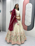 Eloriya Premium Quality Heavy Traditional Lehenga Choli - XL | Eloriya India