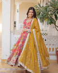 Eloriya Premium Quality Anarkali Suit Set - L(40'') | Eloriya India