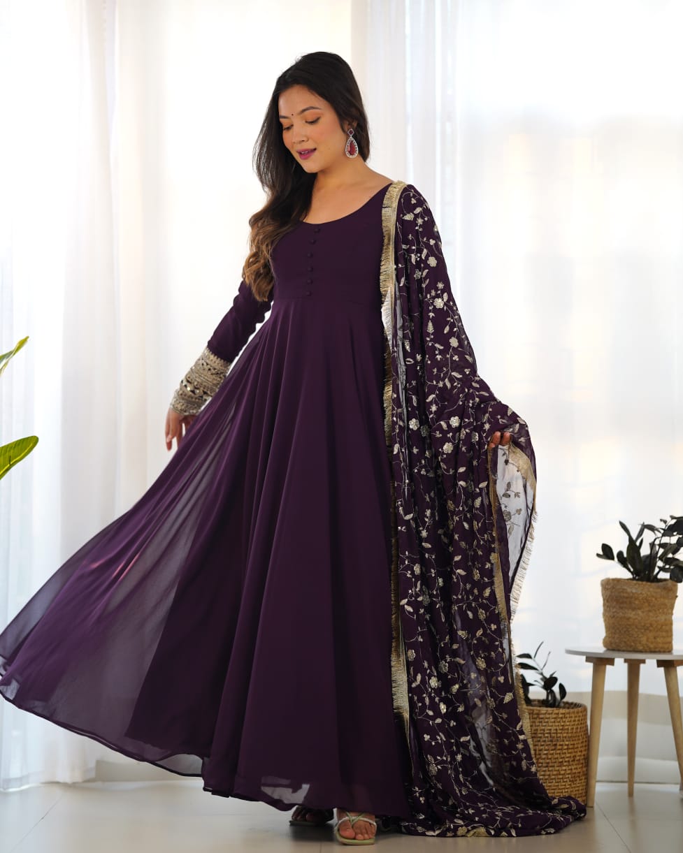 Eloriya Anjali's Anarkali Ready To Wear Gown - XS(34) | Eloriya India