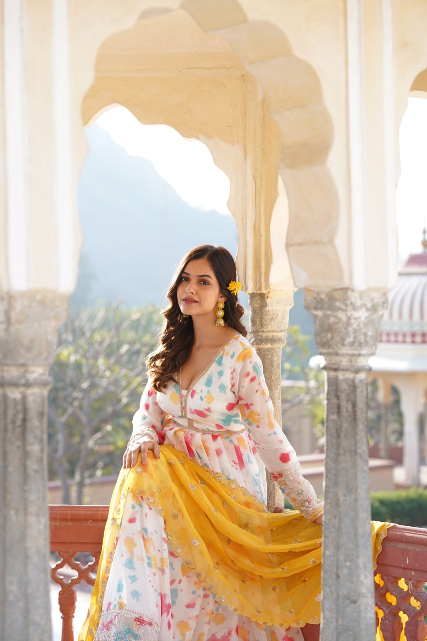 Eloriya Premium Quality Malti Anarkali Suit Set | Eloriya India