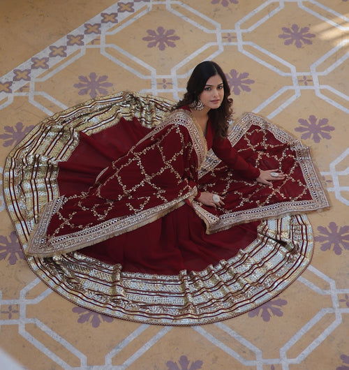 Eloriya Anamika Premium Desiner Suit Set - S [36] | Eloriya India