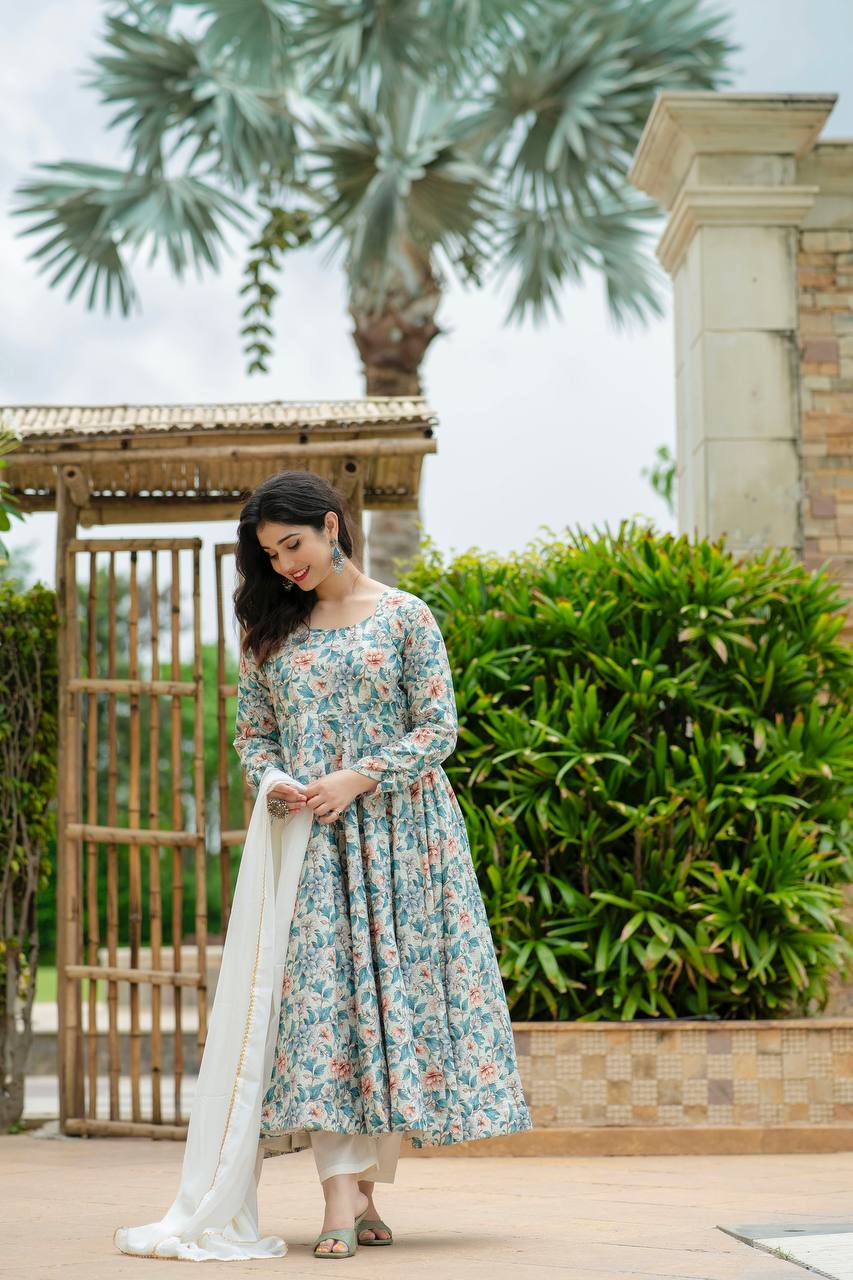 Eloriya Ishika's Premium Anarkali Suit Set - S [36] | Eloriya India
