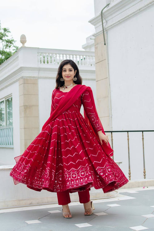 Eloriya Beutifull And Premium Anarkali Suit Set - XS [34] | Eloriya India