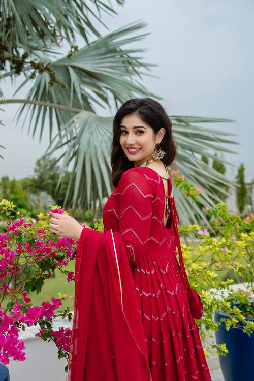 Eloriya Beutifull And Premium Anarkali Suit Set - S [36] | Eloriya India