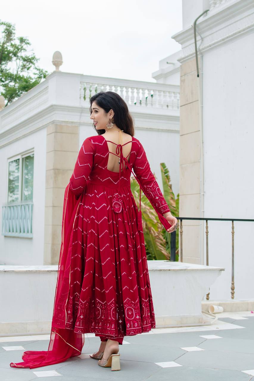 Eloriya Beutifull And Premium Anarkali Suit Set - 3XL [46] | Eloriya India