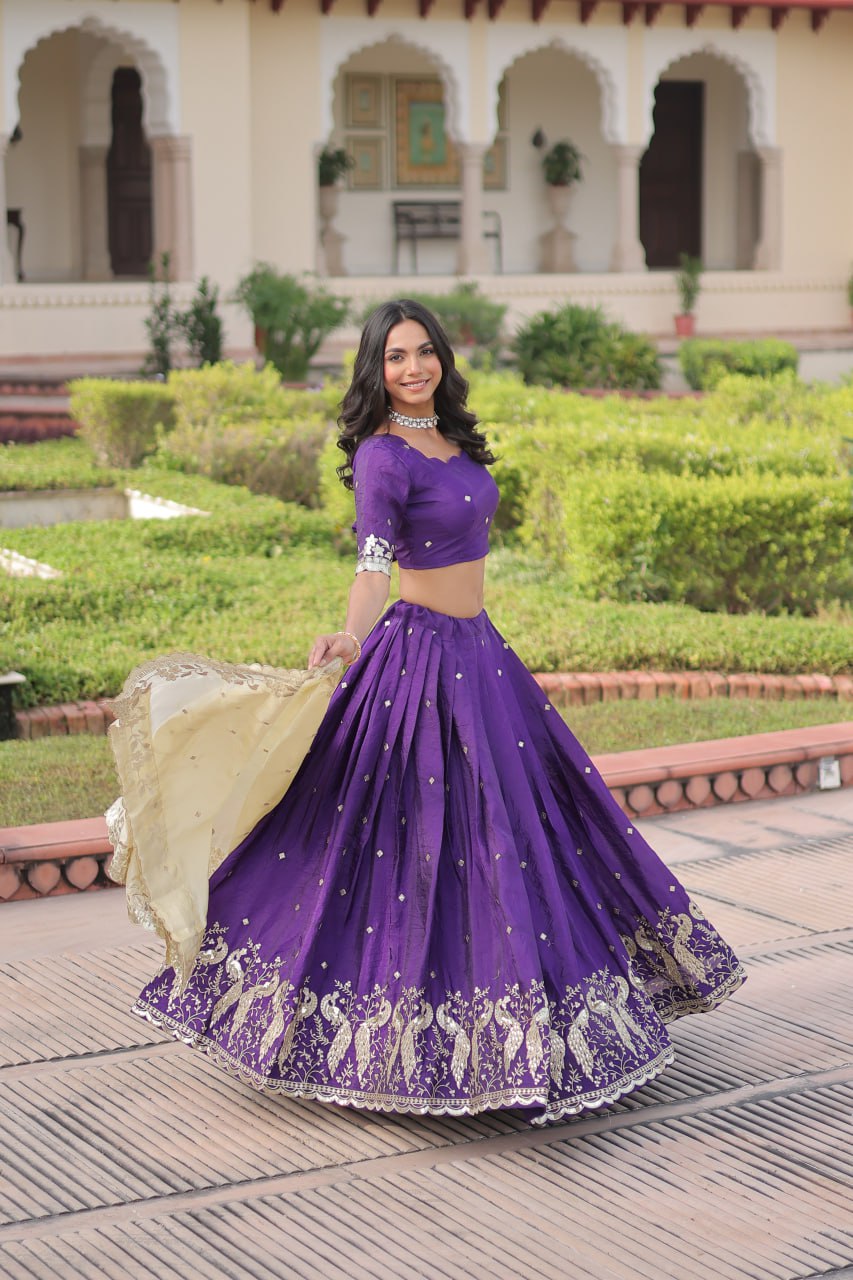 Eloriya Premium Quality Heavy Traditional Lehenga Choli | Eloriya India