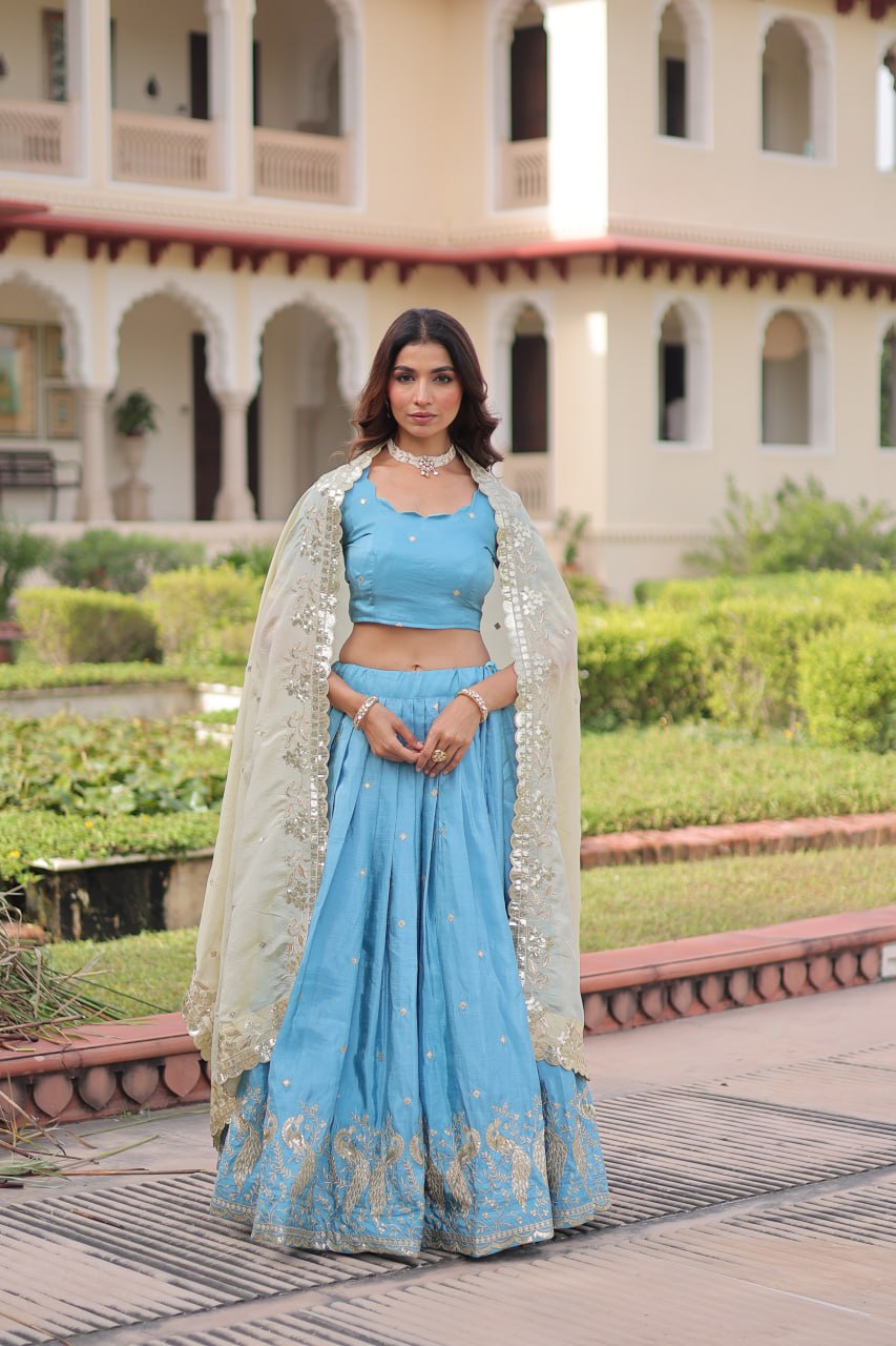 Eloriya Premium Quality Heavy Traditional Lehenga Choli | Eloriya India