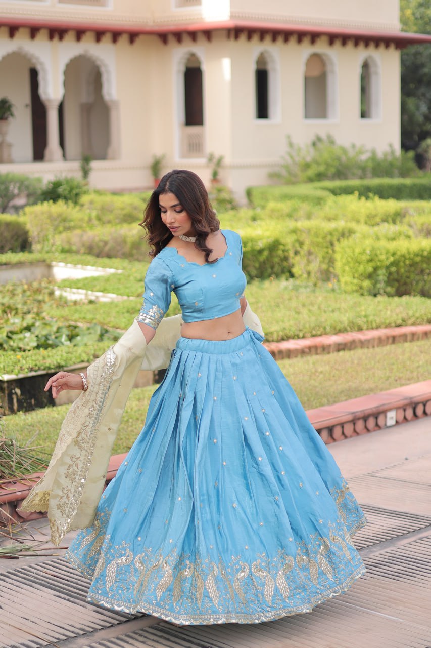 Eloriya Premium Quality Heavy Traditional Lehenga Choli | Eloriya India