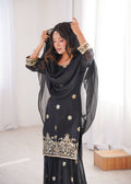 Eloriya Priya's Designer Sequin Sharara Set - 2XL [44] | Eloriya India